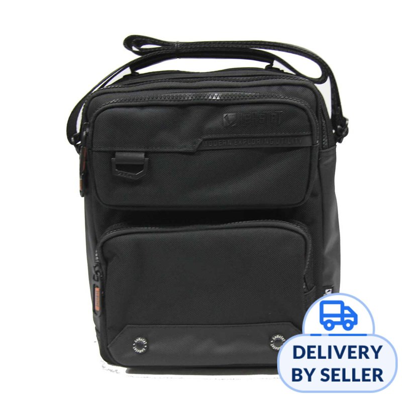 Preppy Crossbody Bag Tablet Bag - Black 1 S