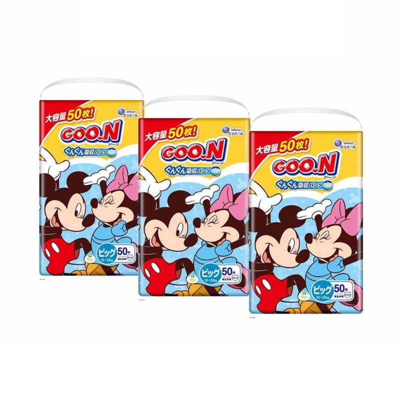 GOO.N Pants Diaper Giant Pack - X Large 3 x 50 S