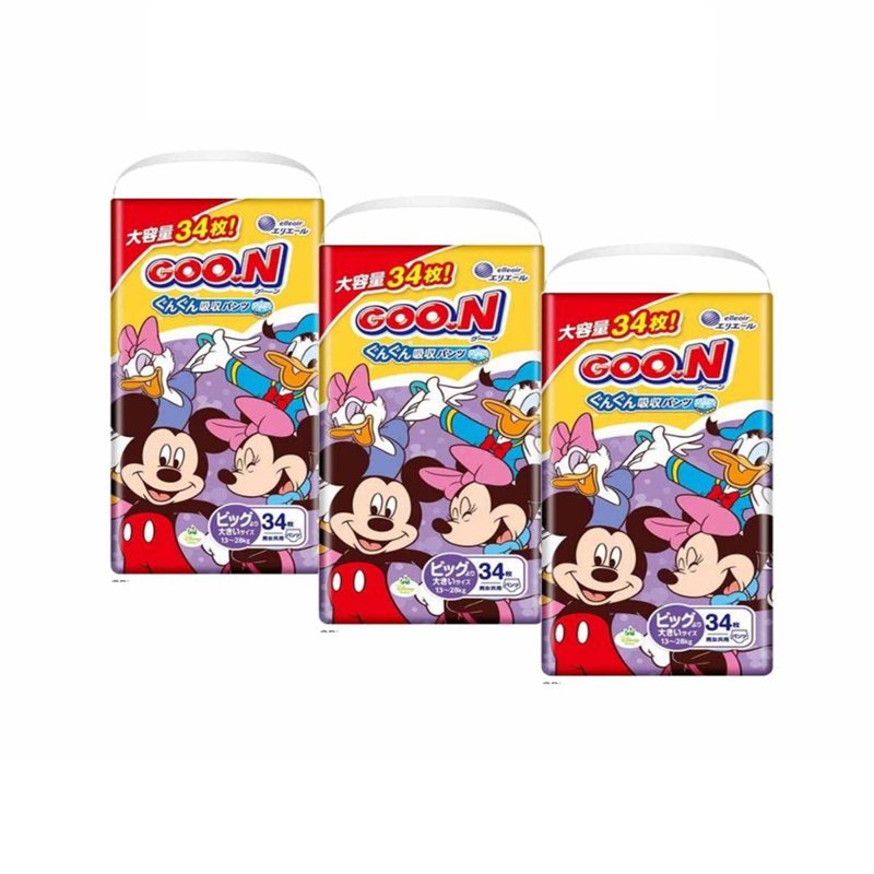 GOO.N Pants Diaper Giant Pack - XX Large 3 x 34 S