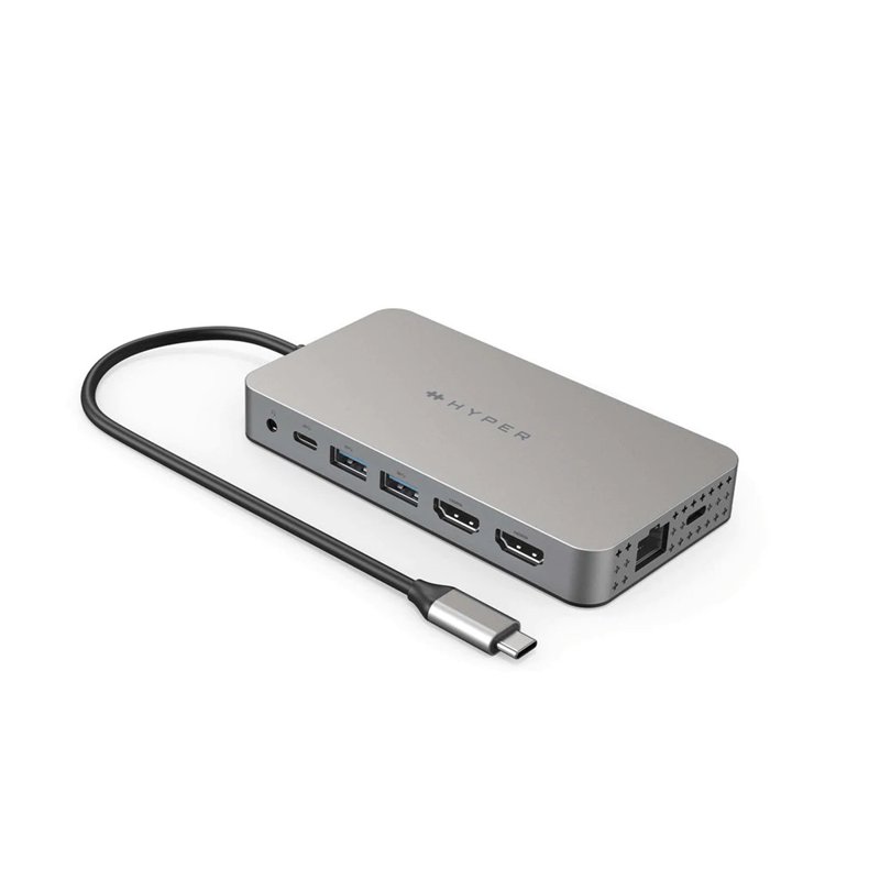 Hyperdrive HDm1H Dual 4K HDMI 10-In-1 USB-C Hub Smi 1 S