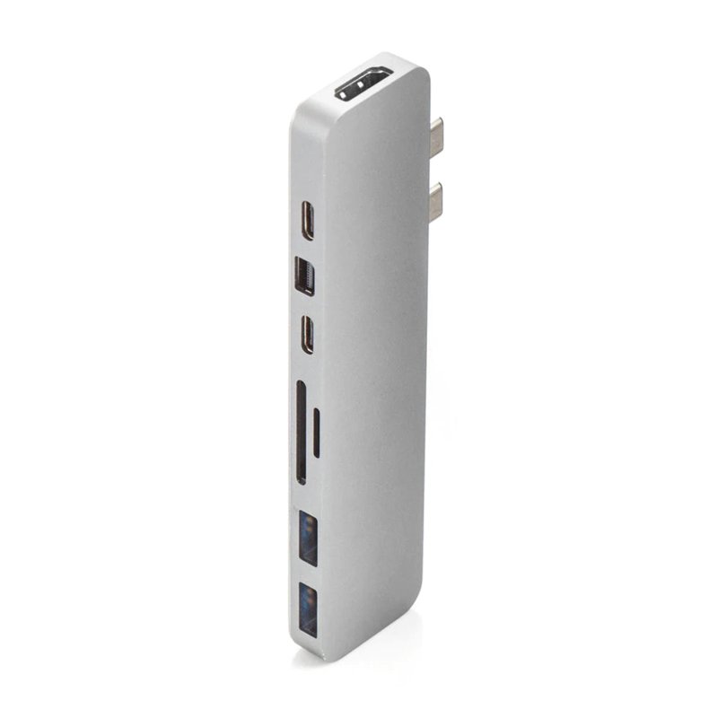 Hyperdrive GN28N Net 6-In-2 USB-C Hub Silver 1 S