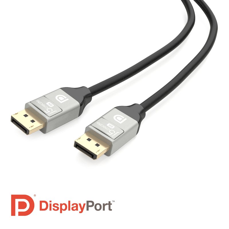 J5Create 8K Displayport Cable (3M) JDC43L30 1 S