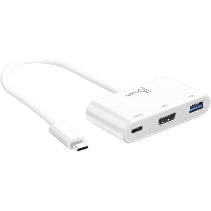 J5Create USB-C To HDMI & USB3.0 Hub W/Pwrdlvry 2.0 JCA379 1 S