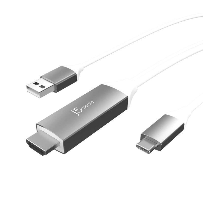 J5Create USB-C To 4K HDMI Cable 5V Pt JCC154G 1 S