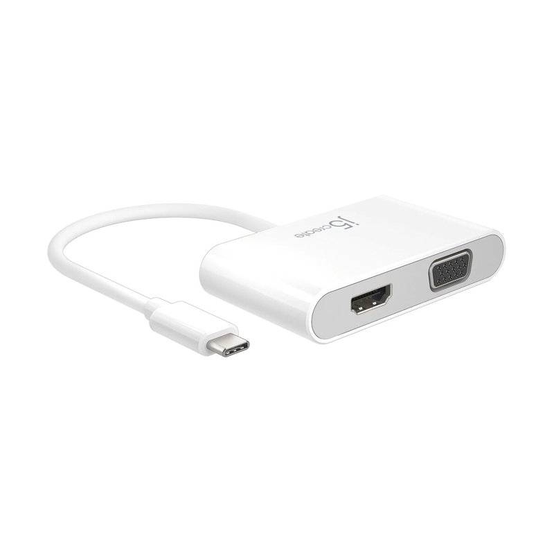 J5Create USB-C To VGA+HDMI+USB3+PD Adapter JCA175 1 S