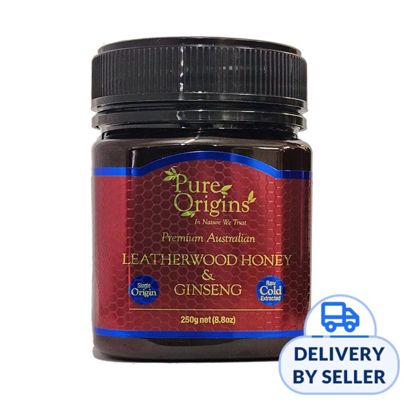 Pure Origins Leatherwood Ginseng Honey