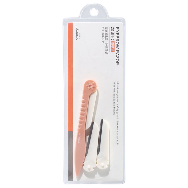 Kinepin J1011 Eyebrow Razor With 2 Blade Refills 1 S