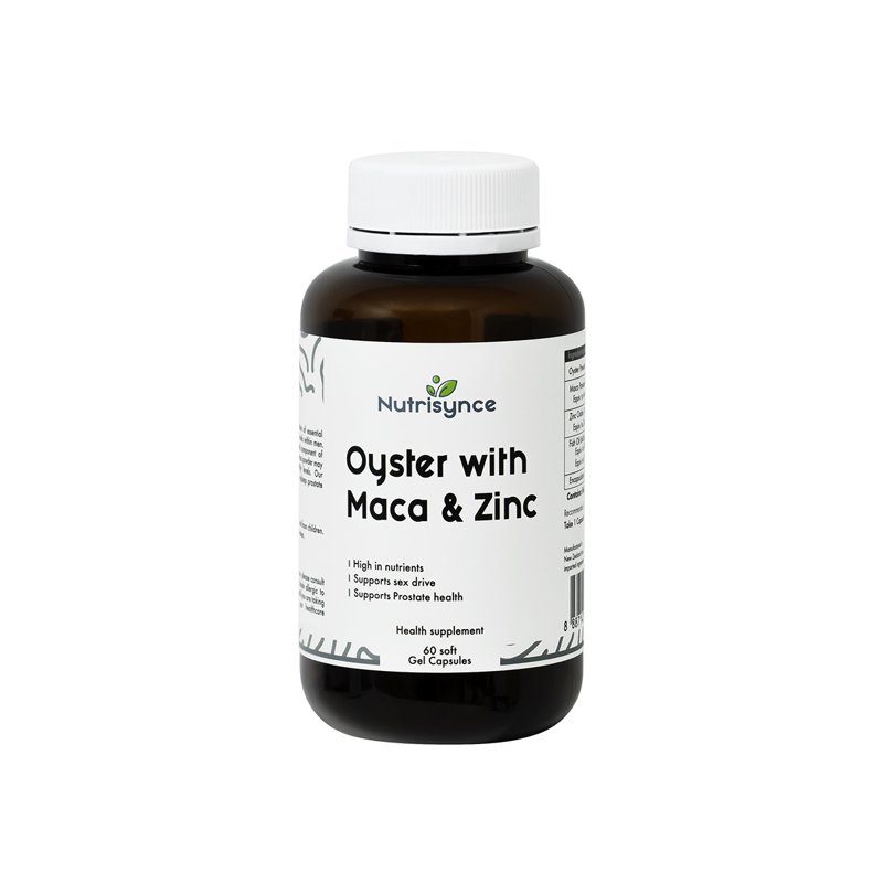 Nutrisynce Oyster with Maca & Zinc 60 S