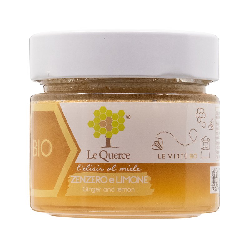 Le Querce Italian Organic Ginger & Lemon Honey