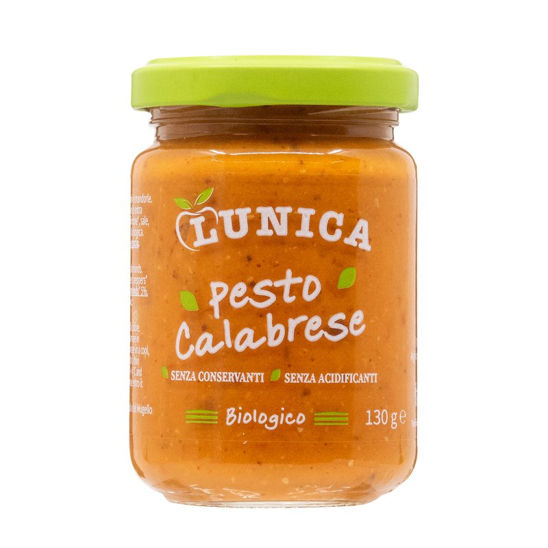 Lunica Organic Calabrese Pesto
