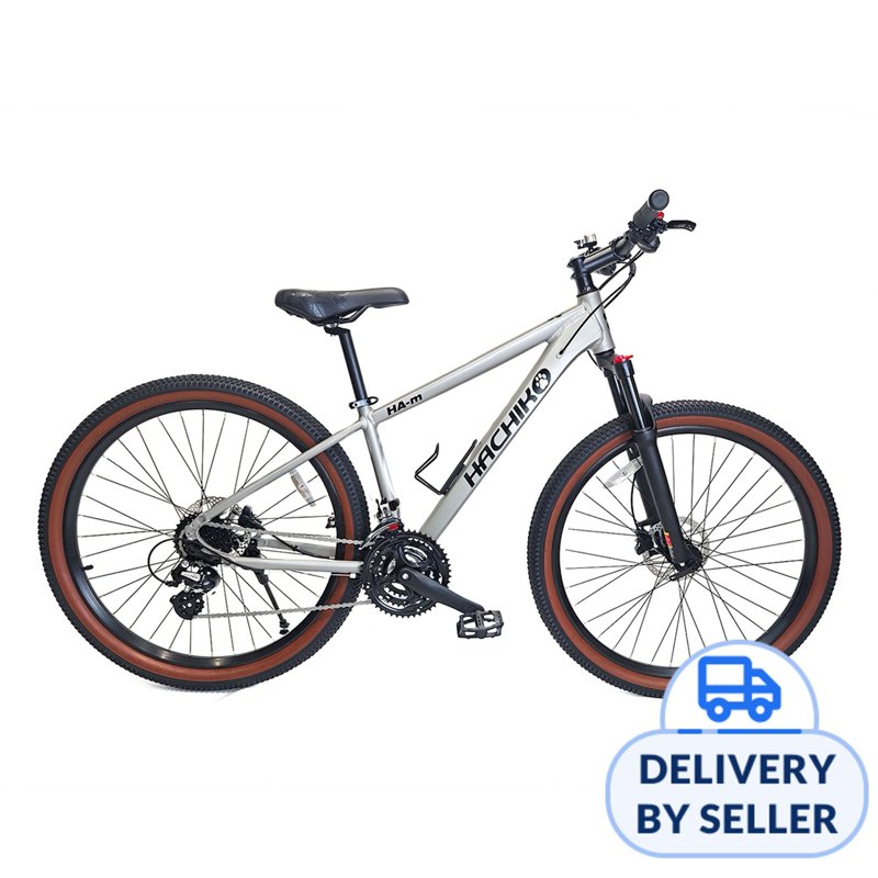 Hachiko Hydraulic Hybrid Bike - 27.5" Grey (Europe Export) 1 S
