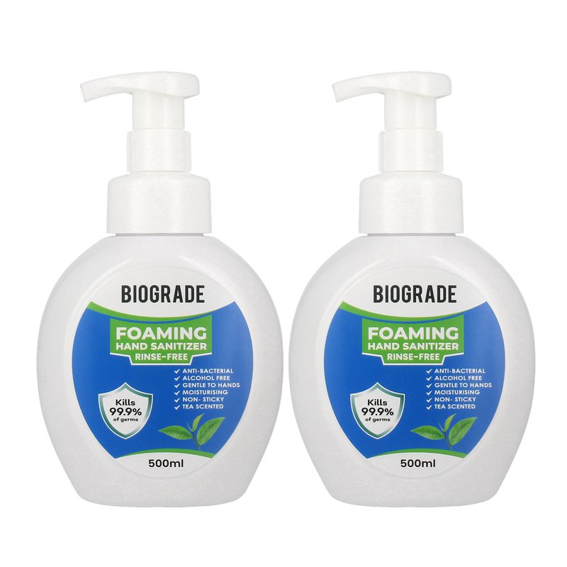 Biograde Foaming Hand Sanitizer (Twin Pack)