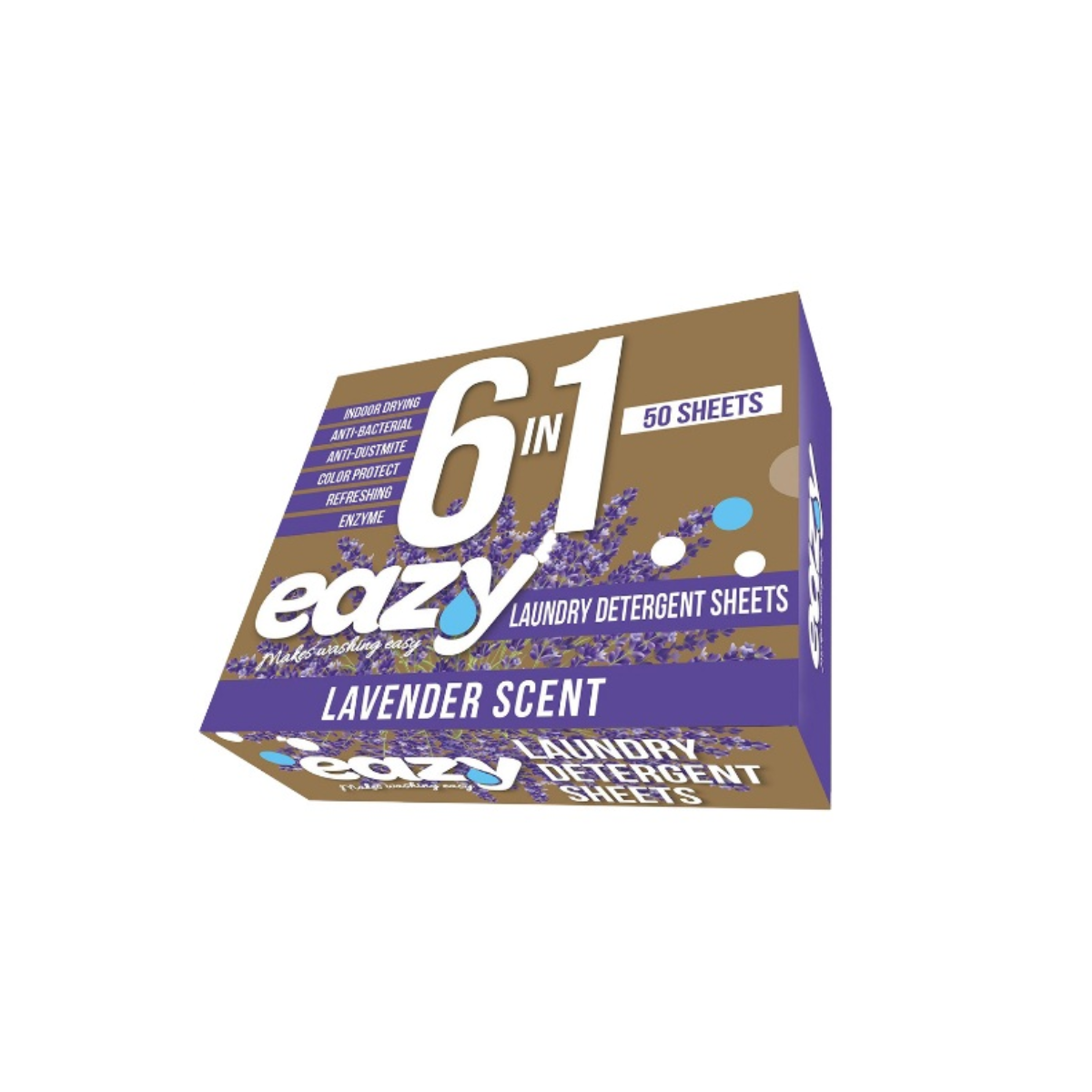 Eazy Laundry Sheet (6 in 1) Lavender(110x140mm) 1 S