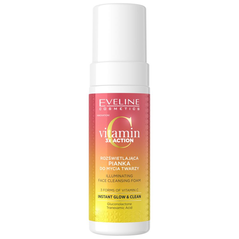 Eveline Vitamin C 3x Action Cleansing Foam - Illuminating