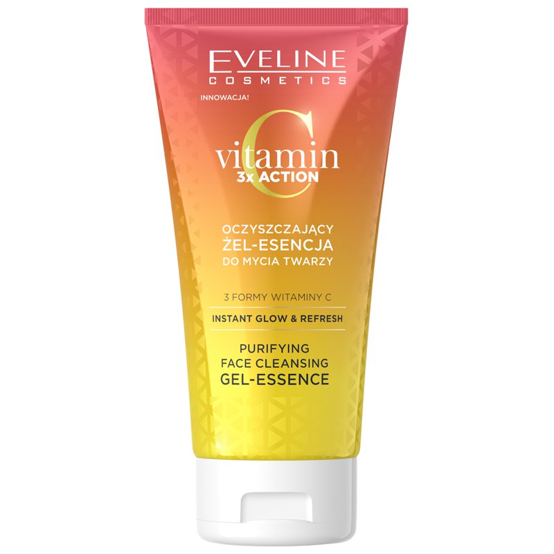 Eveline Vitamin C 3x Action Face Cleansing Gel - Purifying