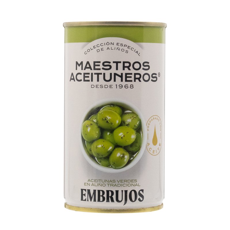 Maestros Aceituneros Embrujos Olives with Aromatic Herbs