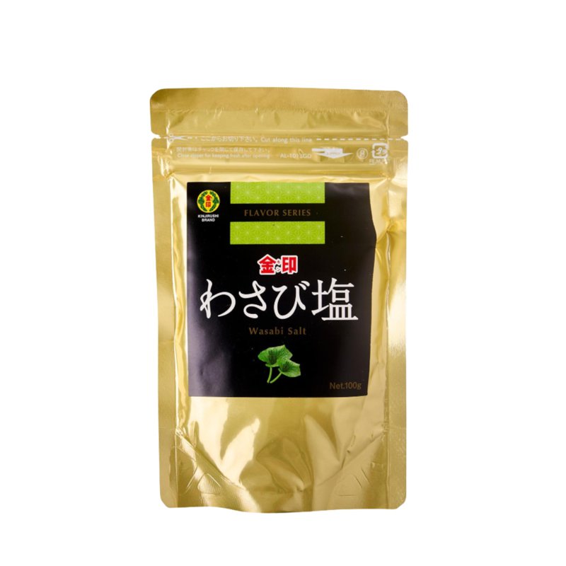 Kinjirushi Japan Wasabi Salt Resealable Pack