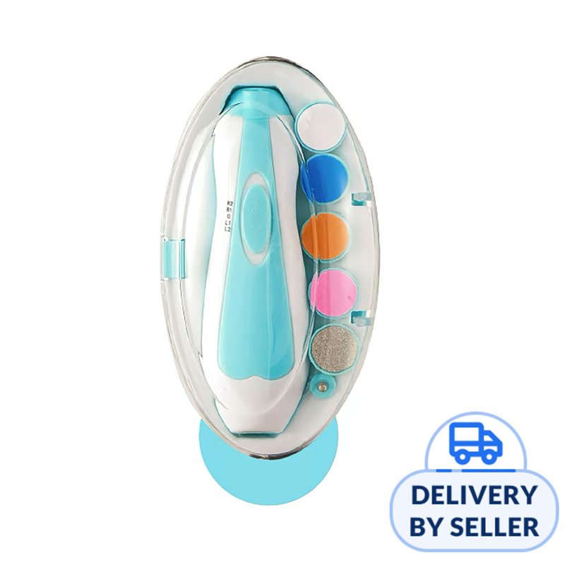 Lucky Baby Baby Electric Nail Trimmer Manicure Set - Blue 1 S