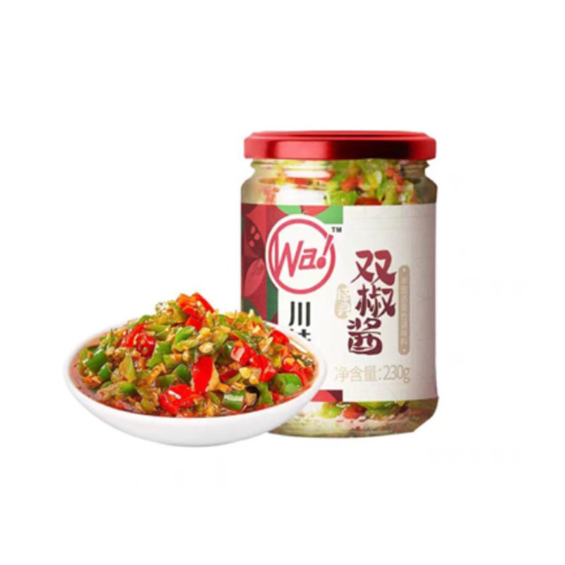 Chuan Wa Zi Chuanwazi Green And Red Chili Sauce