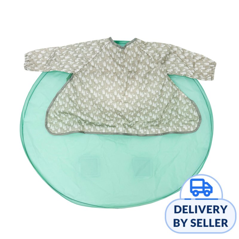 Diner Tray Apron Bibs For Highchair - Mint 1 S