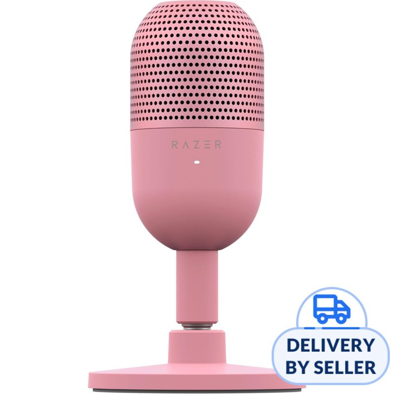 Razer Seiren V3 Mini - Compact USB Mic, Quartz Edition 1 S