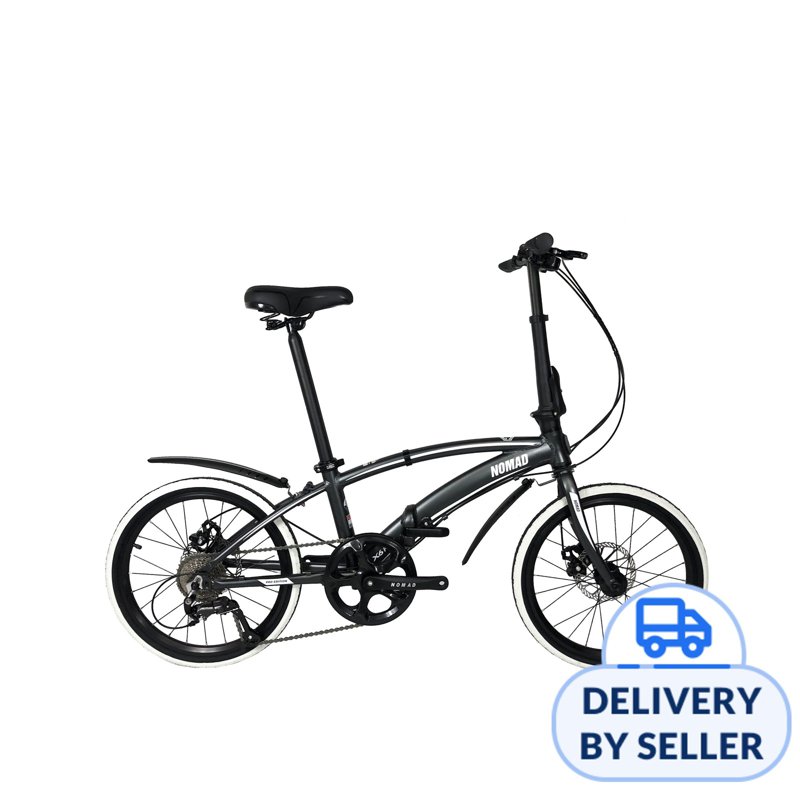 Nomad X6 PRO Aluminium Bicycle 9S Shimano Altus - Grey 1 S