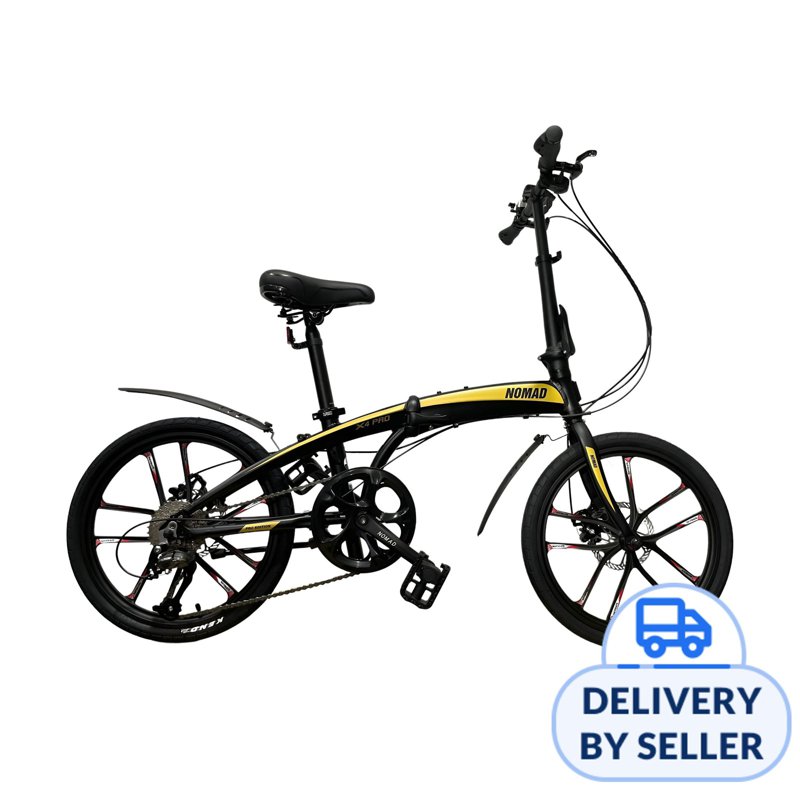 Nomad X4 Pro Sports Rims Aluminium Bike 9S Shimano - Black 1 S