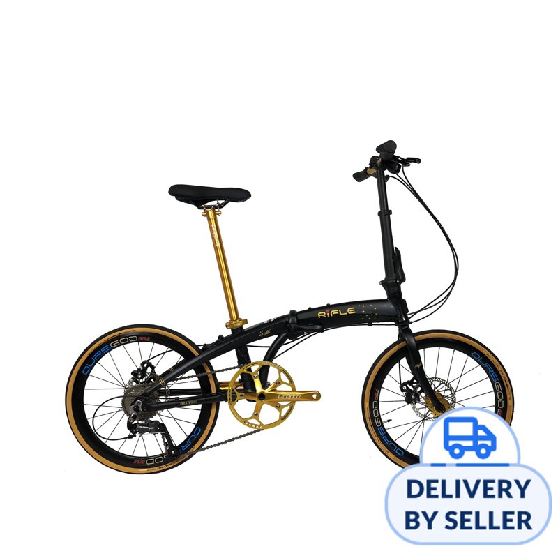 Rifle SP90 Litepro Edition Aluminum Bike 451mm Wheel - Black