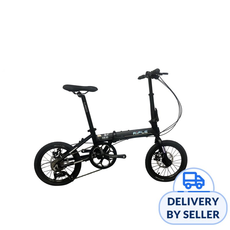 Rifle AK16 Aluminium Foldable Bicycle 9S Shimano - Grey 1 S