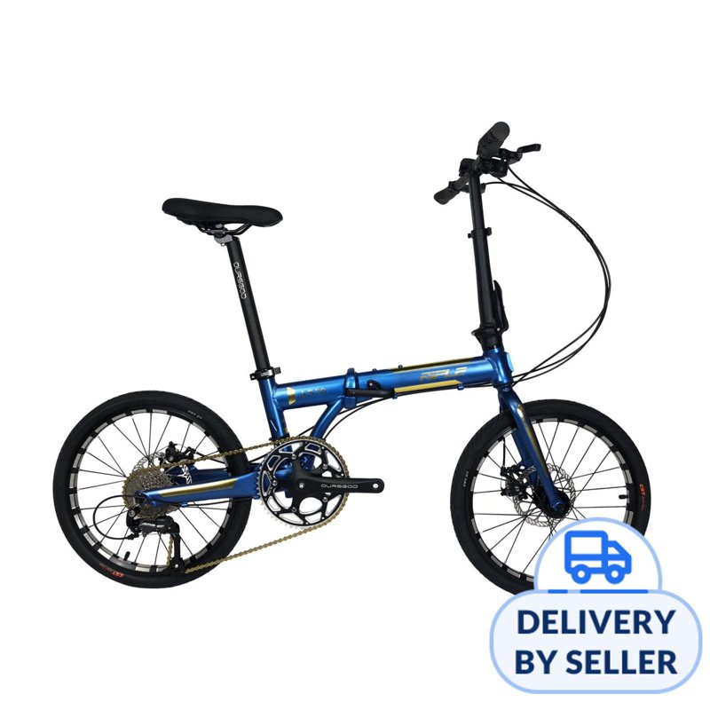Rifle AS20 Foldable 9S Bicycle Shimano Groupset - Blue 1 S