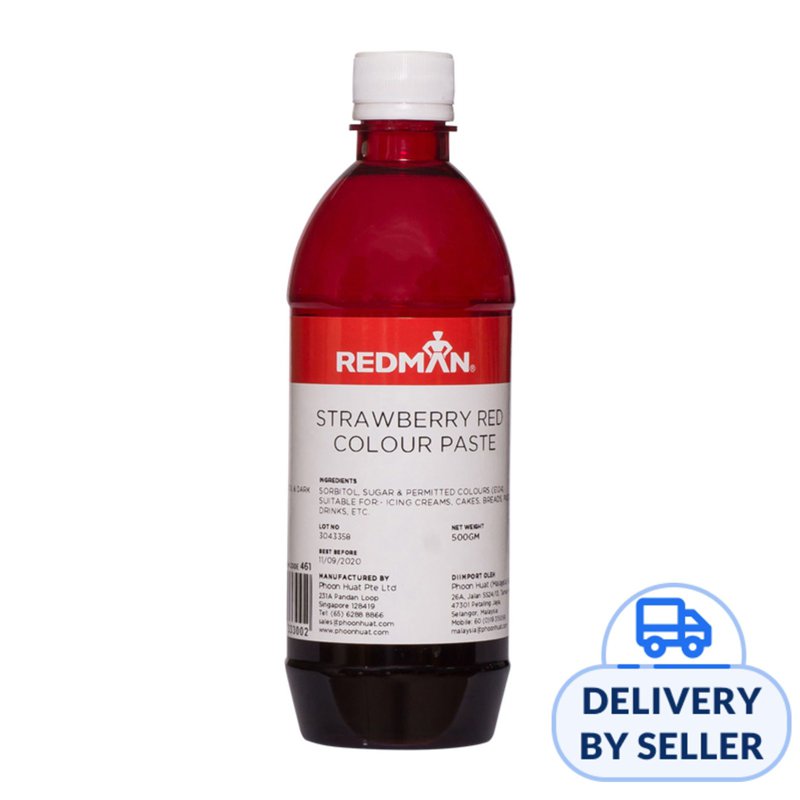 REDMAN Colour Paste - Strawberry Red
