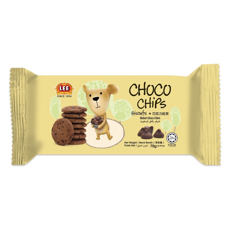 Lee Chocochips Mini Pack 70 G