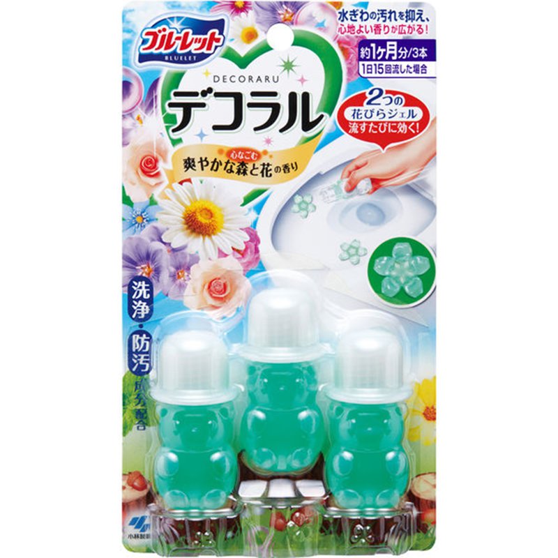 KOBAYASHI Toilet Bowl Cleaning Flower Gel - Forest Flower
