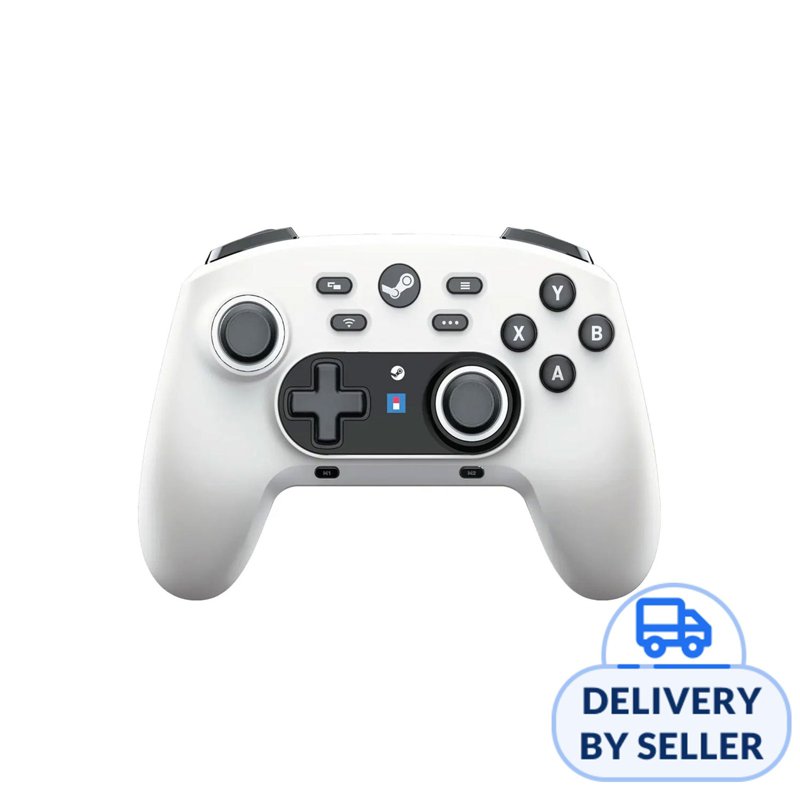 Hori Wireless Horipad Controller for Steam - Shiny White