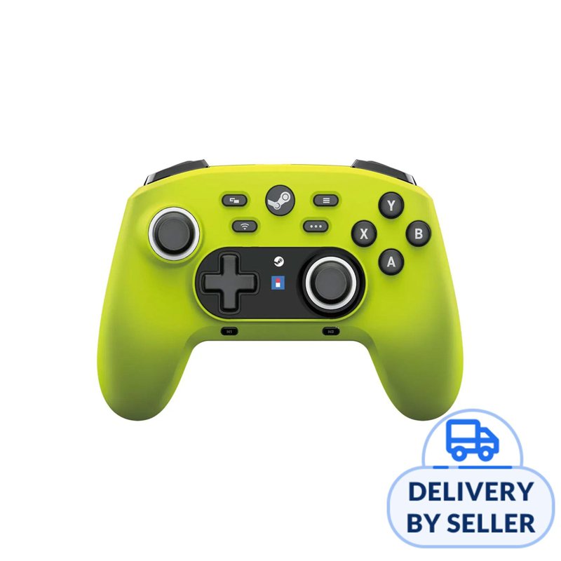 Hori Wireless Horipad Controller for Steam - Neon Yellow