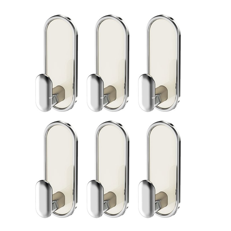 Sweet Home Long Round Edges Luxury Hook - Cream White 6 S