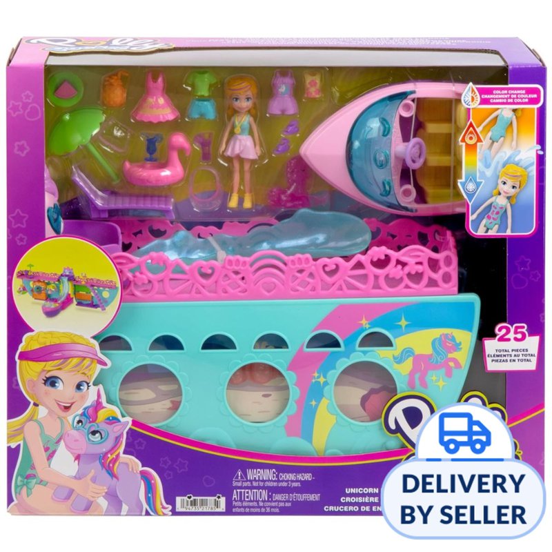 Polly Pocket Unicorn Dream Cruise Playset 1 S