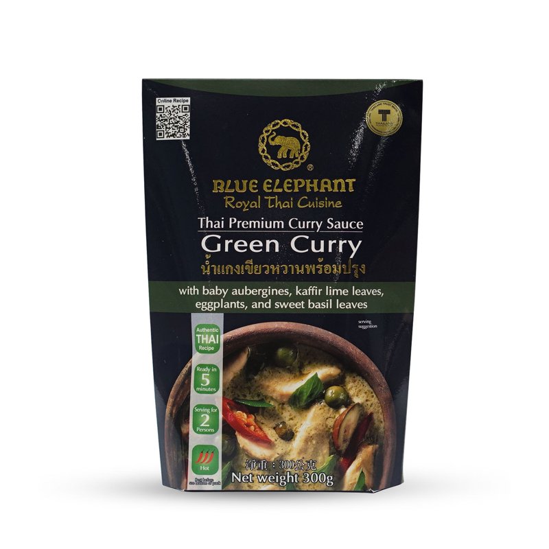 BLUE ELEPHANT Thai Premium Paste - Green Curry