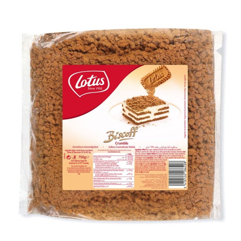 Lotus Biscoff Crumble