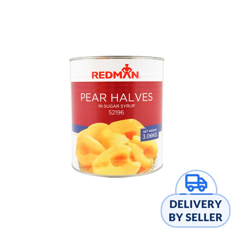 REDMAN Pear Halves In Syrup