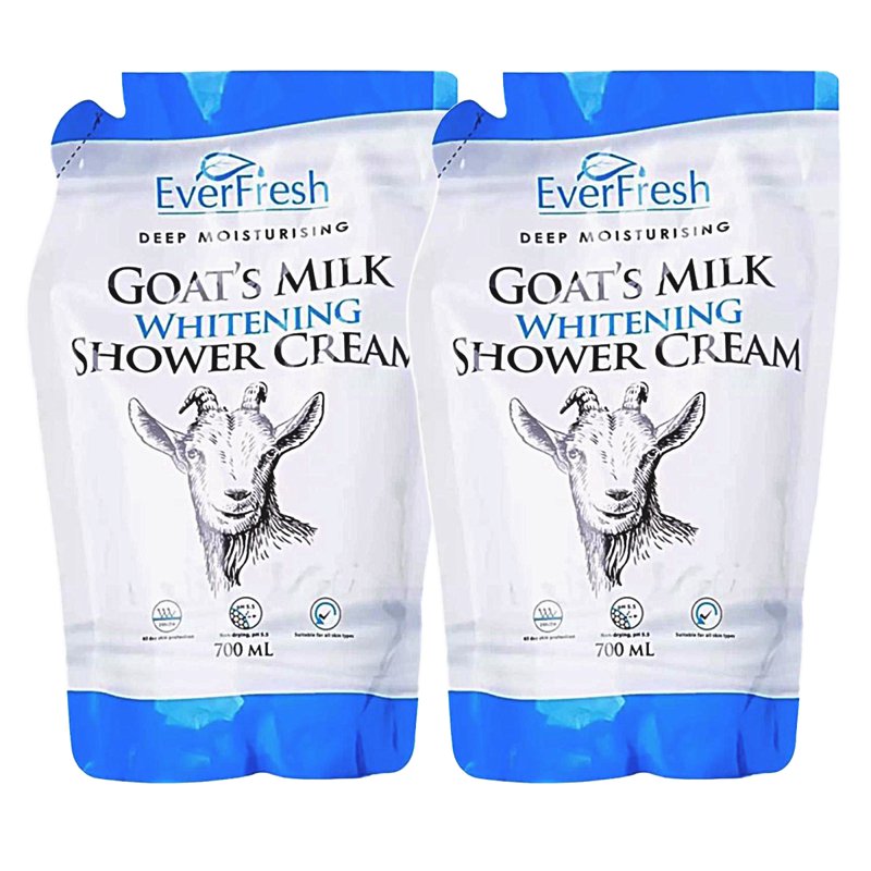 Everfresh Goat Milk Whitening Shower Cream