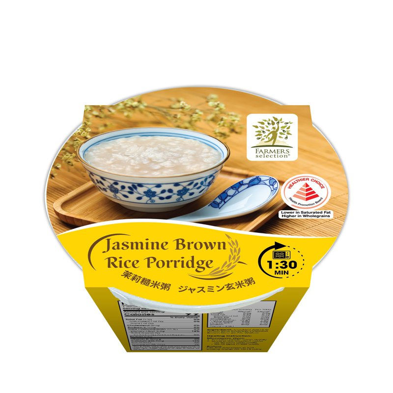 Farmers Selection Instant Brown Rice Porridge 300 G