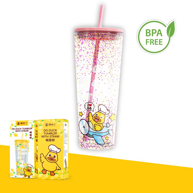 Dian Xiao Er Tumbler with Straw Classic