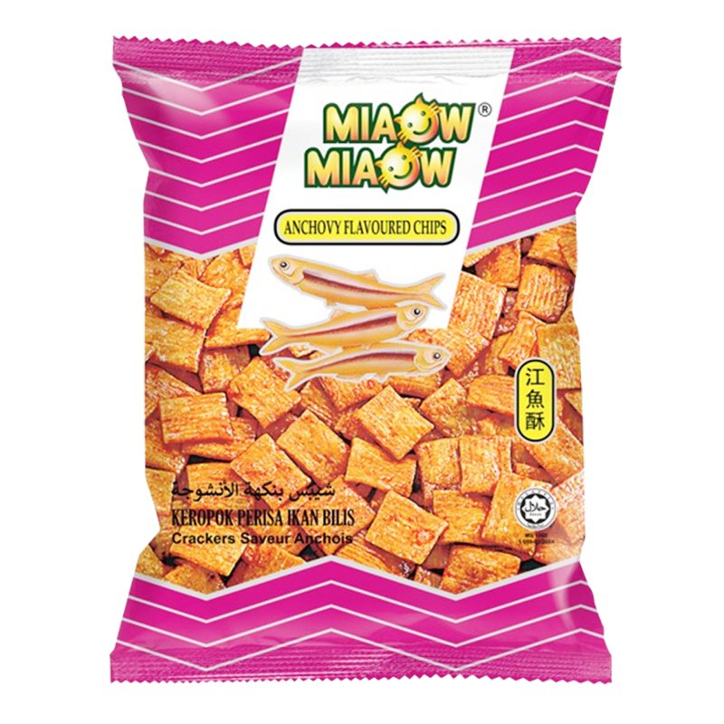 Miaow Miaow Anchovy Flavored Chips