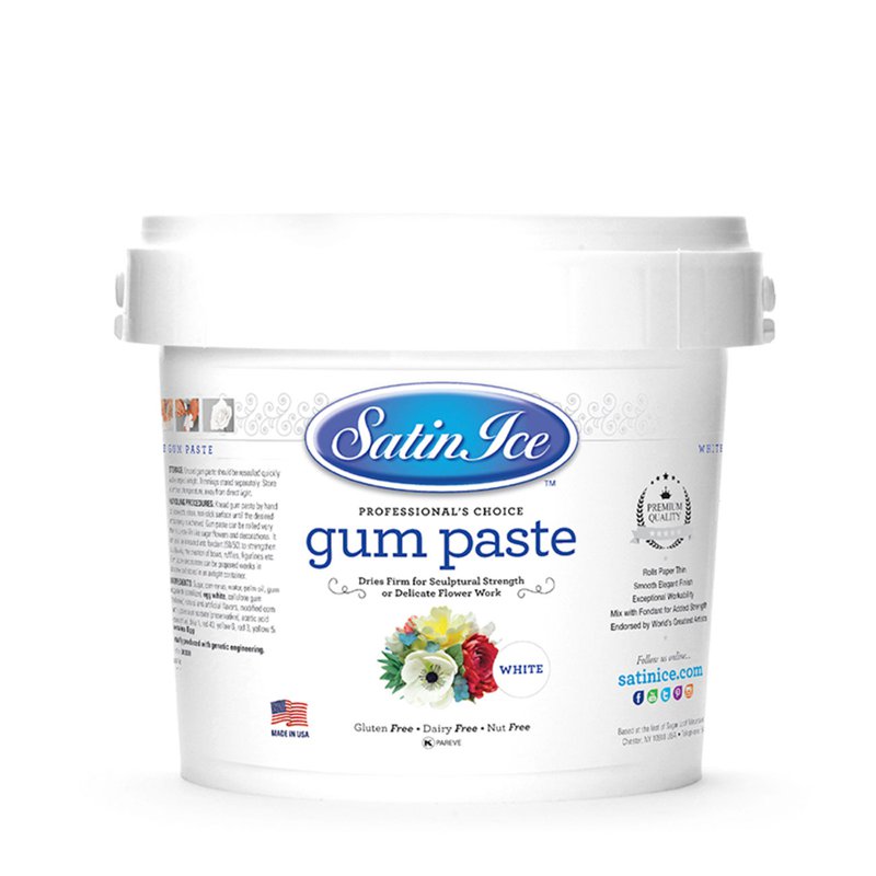 Satin Ice Gum Paste - White