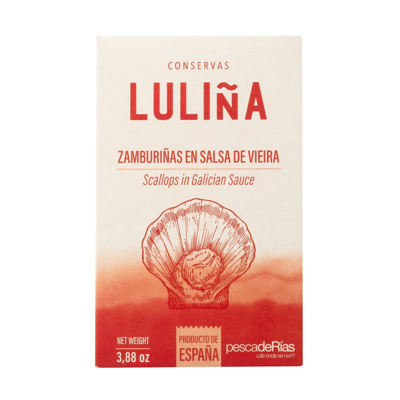 Lulina Scallops In Galician Sauce 110 G