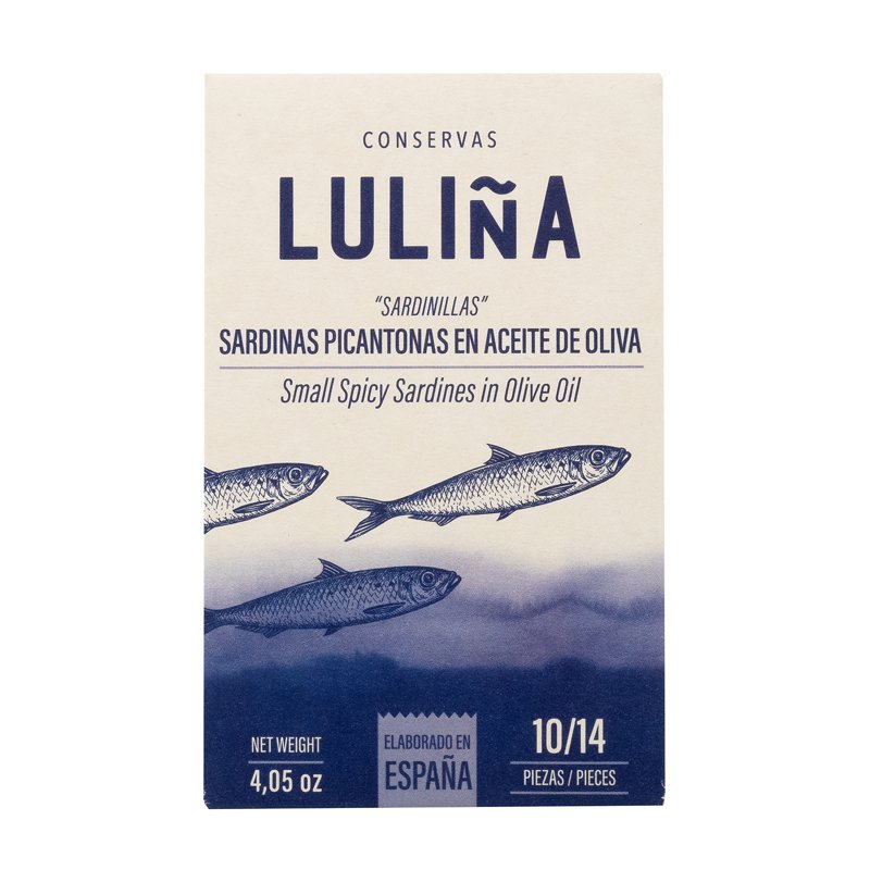 Lulina Small Spicy Sardines In Olive Oil - 10 to