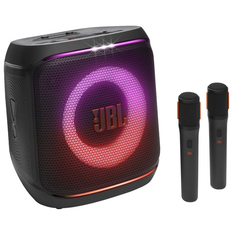 JBL Party Box Encore 2 Portable Speaker With Mic - Black 1 S