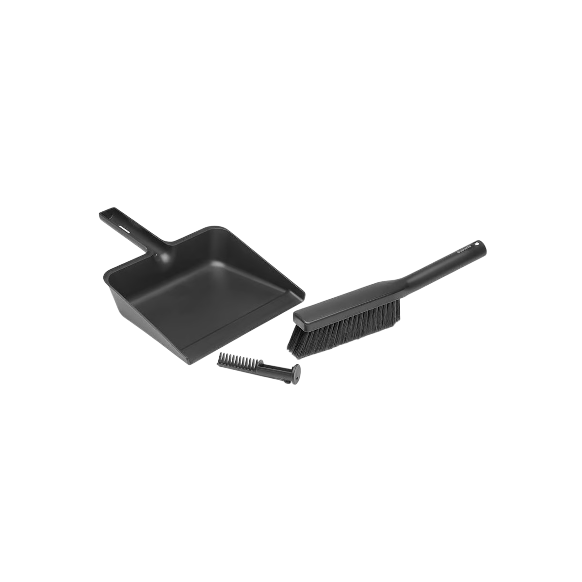 Brabantia SinkSide Dustpan and Brush Set - Dark Grey 1 S