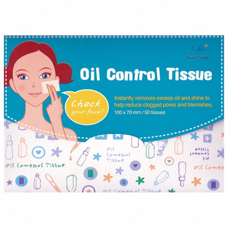 Cettua Clean & Simple Tissue - Oil Control 50 S